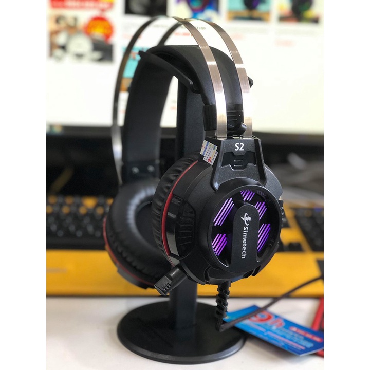 Headphone Gaming S2 Led  Simetech - Tai nghe vi tính