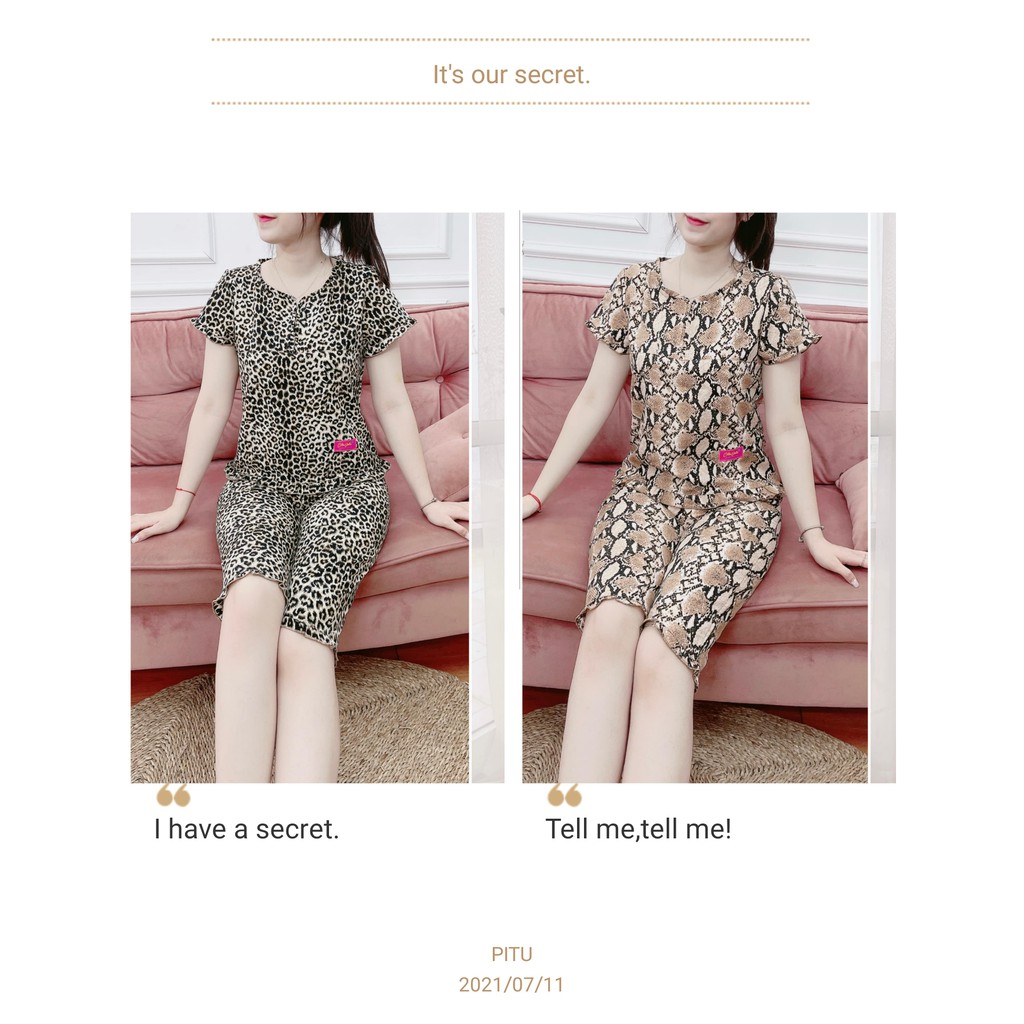 sale sốc đồ bộ chất lụa mềm mát không nhăn