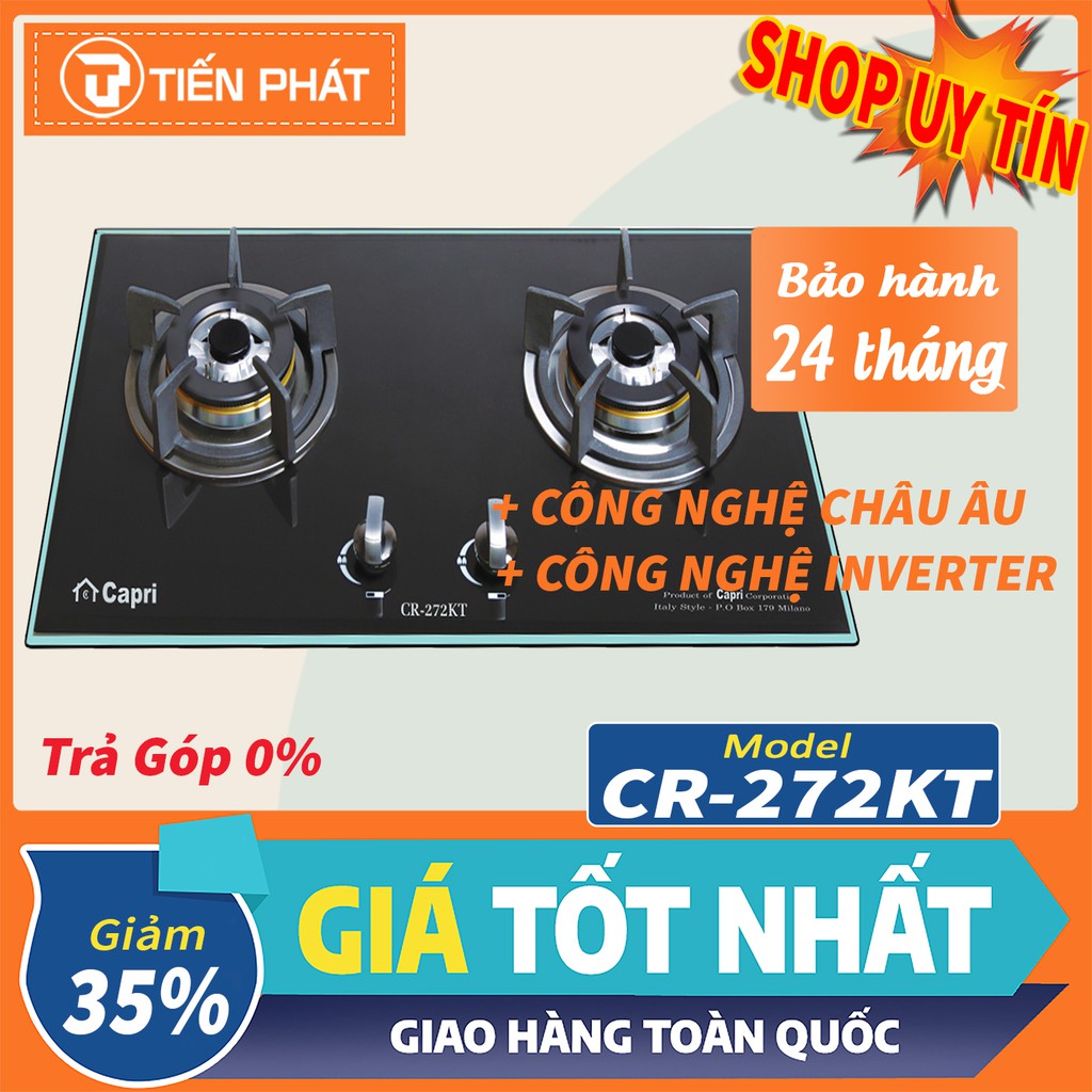 Bếp gas âm Capri CR-272KT