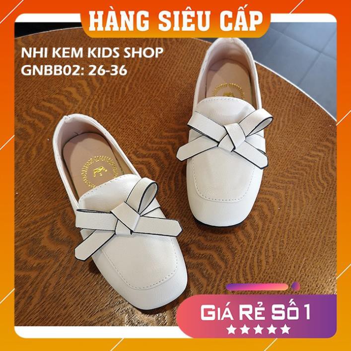 [ ẢNH THẬT- FREESHIP- HÀNG CAO CÂP ] GNBB02, giầy kiểu hàn quốc cho bé gái, fom cổ điển, cực xinh