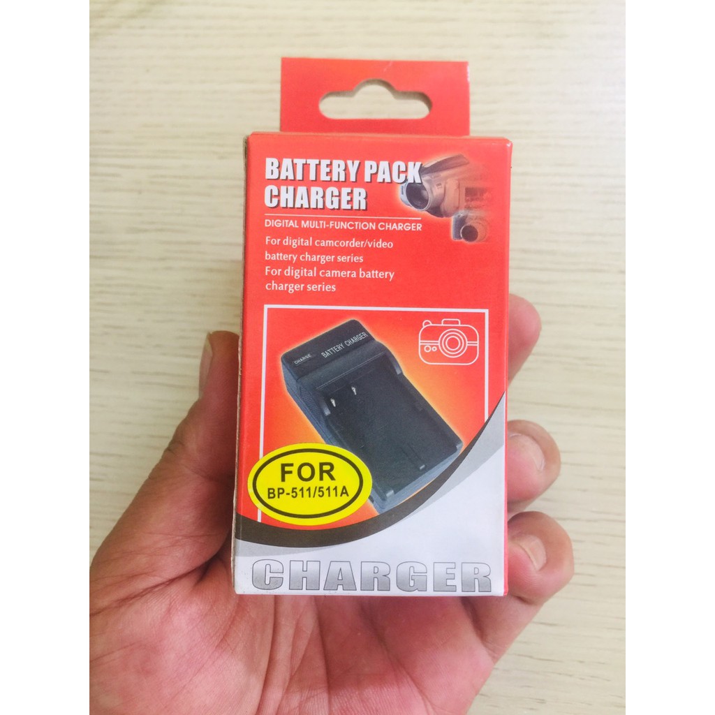 Bộ pin sạc máy ảnh BP-511A dành cho Canon 50D 40D 30D 20D 5D