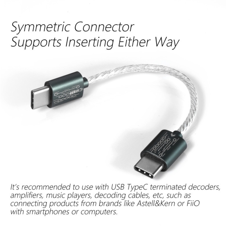 Dây USB C ra C ddHiFi TC05 New