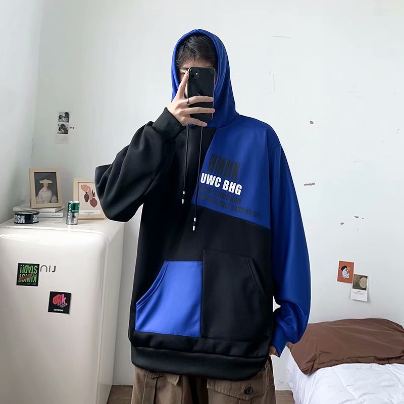 Áo Hoodie Tay Dài Phong Cách Hàn Quốc Thời Trang Thu Đông Cho Nam 3 Màu (S-5Xl)