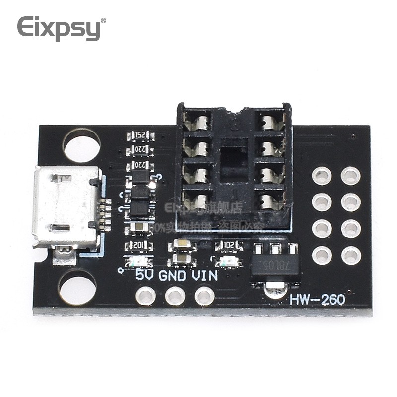 Bảng Mạch Lập Trình Cho Attiny13A / Attiny25 Attiny45 / Attiny85