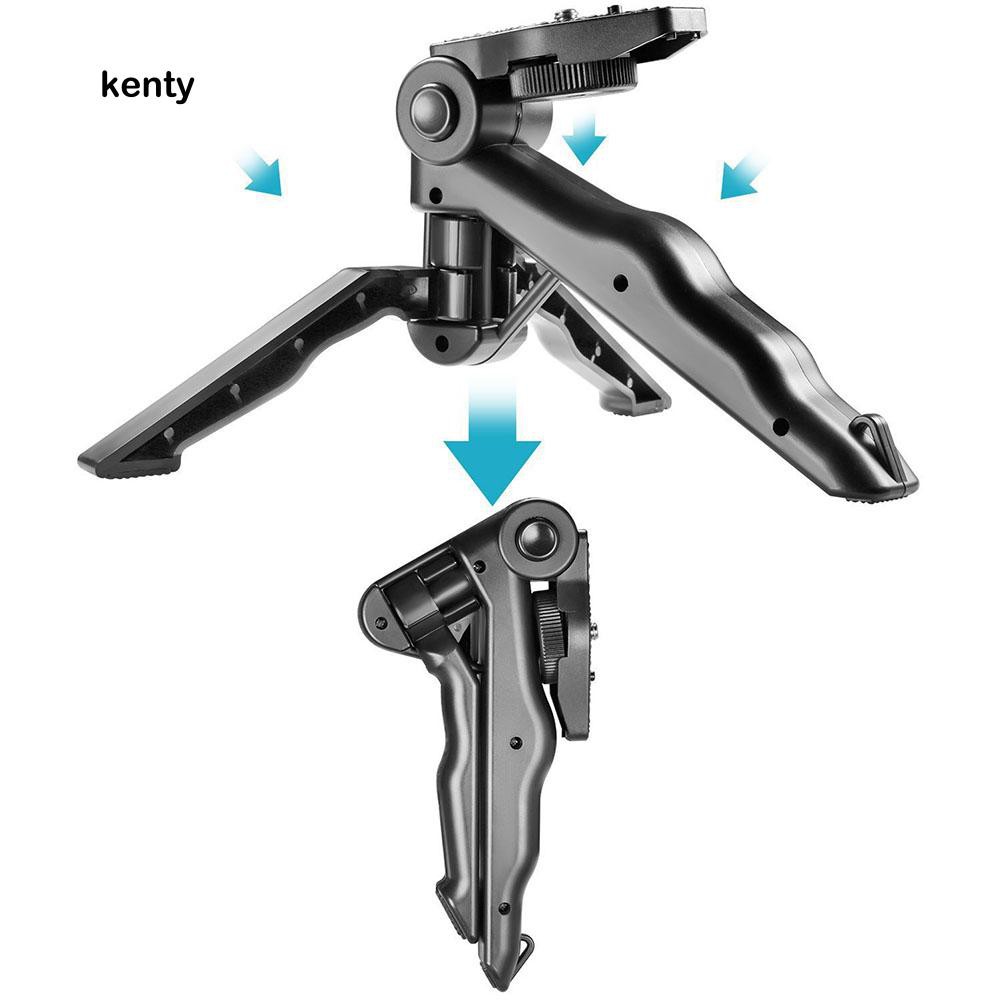 Kt★Giá Đỡ Ba Chân Mini Có Thể Xoay Vòng Thông Dụng Cho Máy Ảnh / Điện Thoại