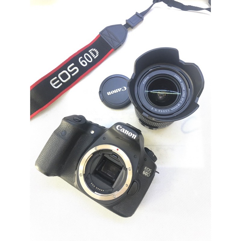 Máy ảnh CANON 60D + Ống kit 18-55mm IS