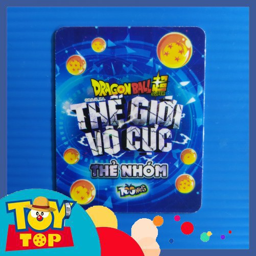 Thẻ bài Toonies Dragon Ball Super - Thế giới vô cực - Thẻ nhóm tổng hợp cũ 2nd phân loại 1