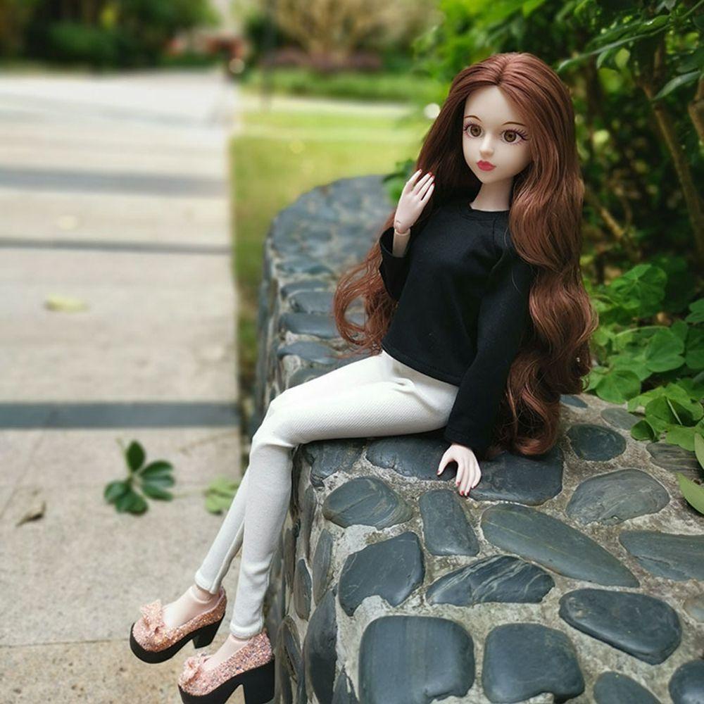 Bộ Quần Áo Thời Trang Tay Dài Dành Cho Búp Bê 45CM