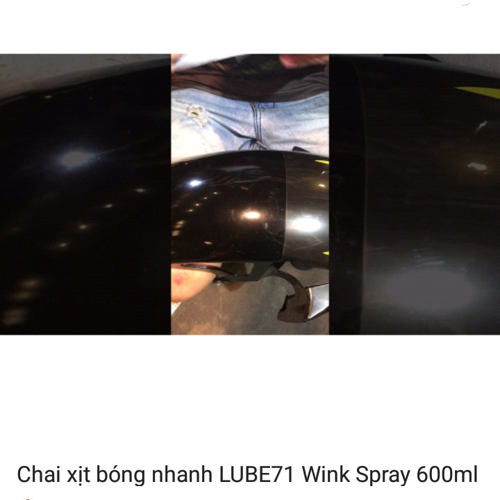 NHẬP KHẨU THÁI LAN - Chai xịt bóng nhanh LUBE71 Wink Spray 600ml chamsocxestore