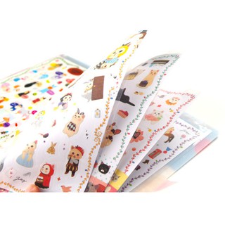 Sổ sticker các hình theo chủ đề
