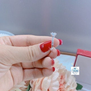Nhẫn bạc nữ đính đá