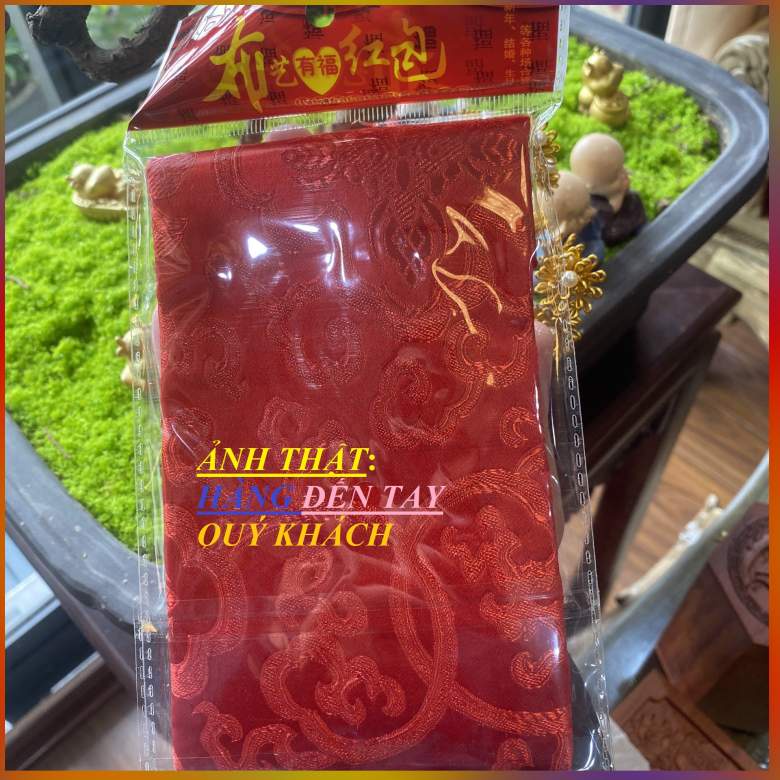 Phong Bì Lì Xì Thêu Hoa Văn Sang Trọng Cao Cấp Mã M08