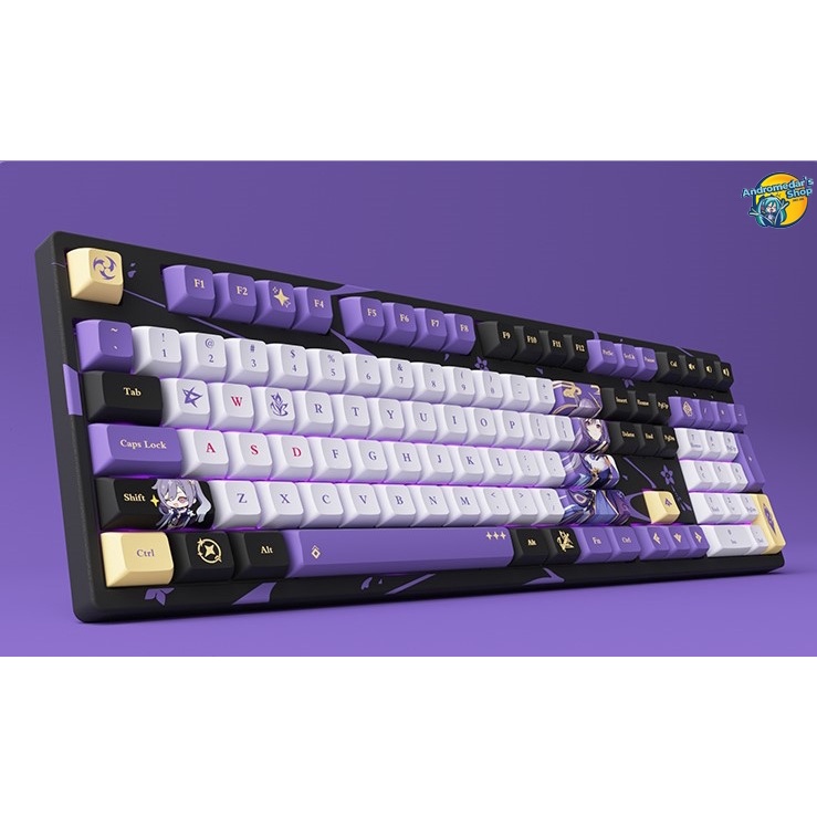 [Phiếu đặt trước] [Mihoyo] [Genshin Impact] Bàn phím chính hãng RGB Keqing Mechanical Keyboard (Đợt 3 - 06/2022)