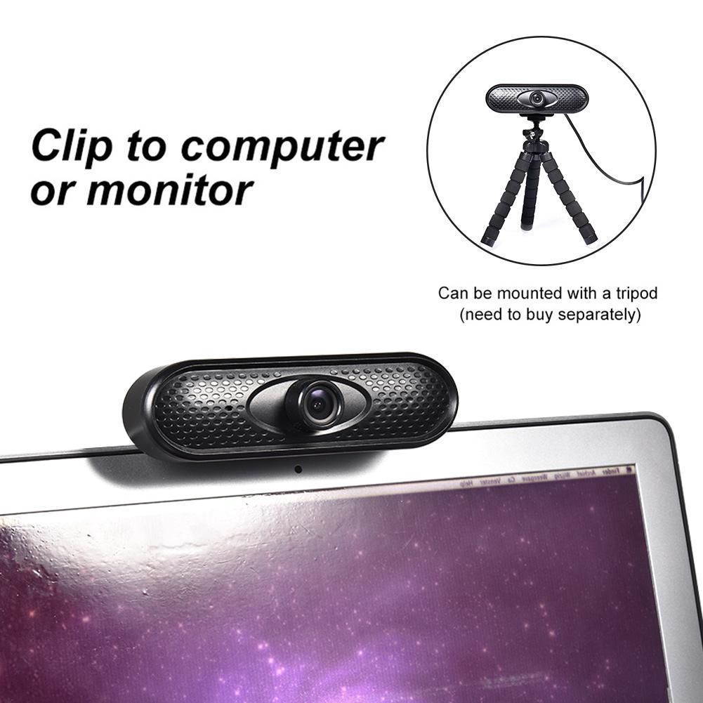 LOGITECH Webcam 1080p Hd Usb Có Micro Cho Máy Tính Tv