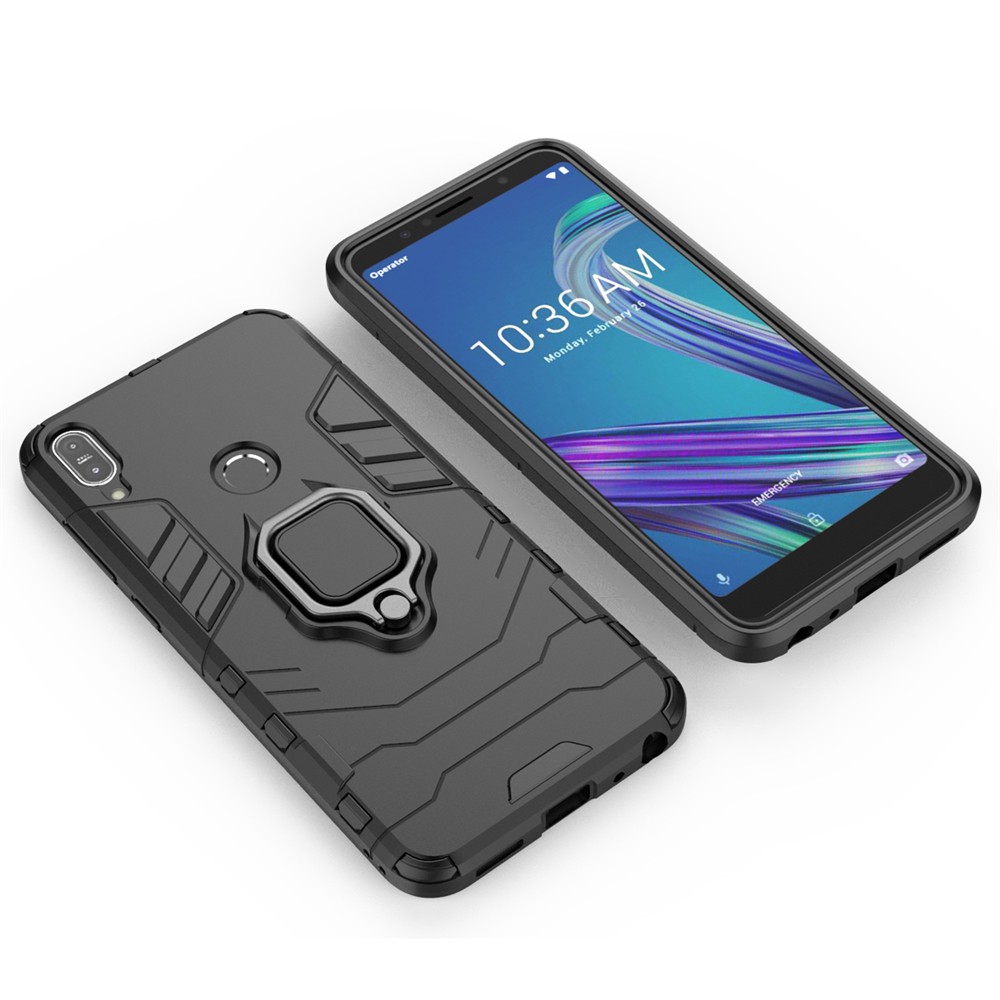 Ốp điện thoại cứng UFlaxe có nhẫn đỡ lưng từ tính chống va đập cho Asus Zenfone Max Pro M1 ZB601KL ZB602KL ZG