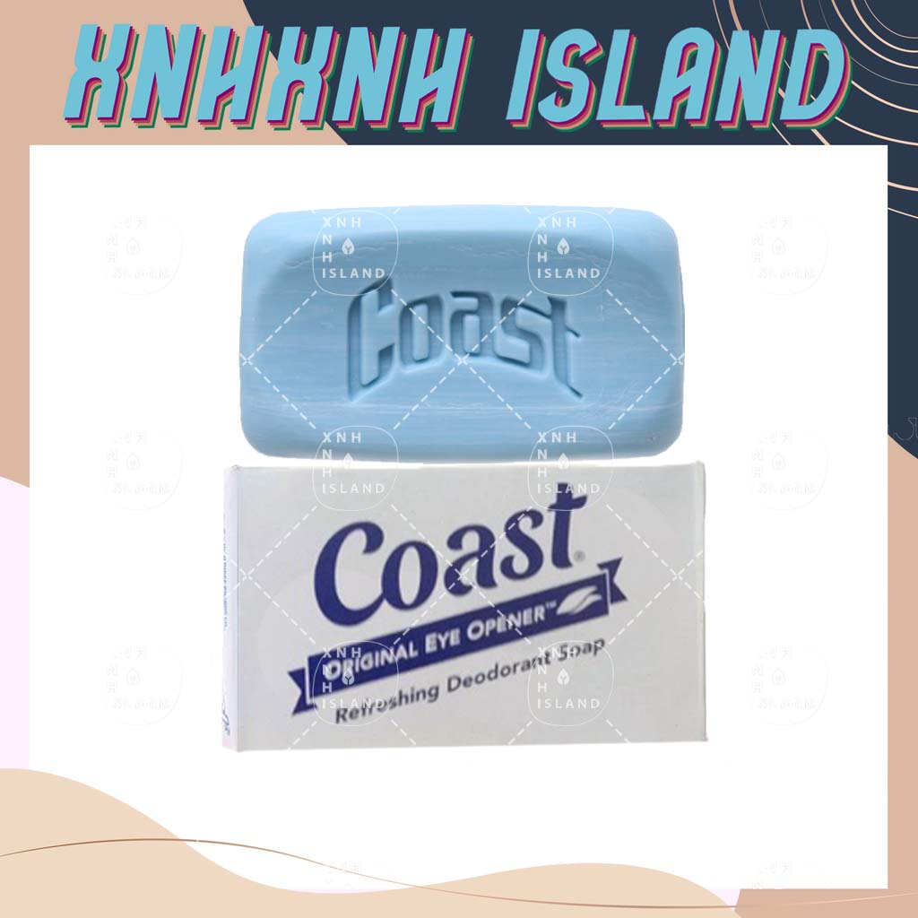 Xà phòng Khử Mùi & Làm Sạch Da Coast Deodorant Soap Mỹ - 113g