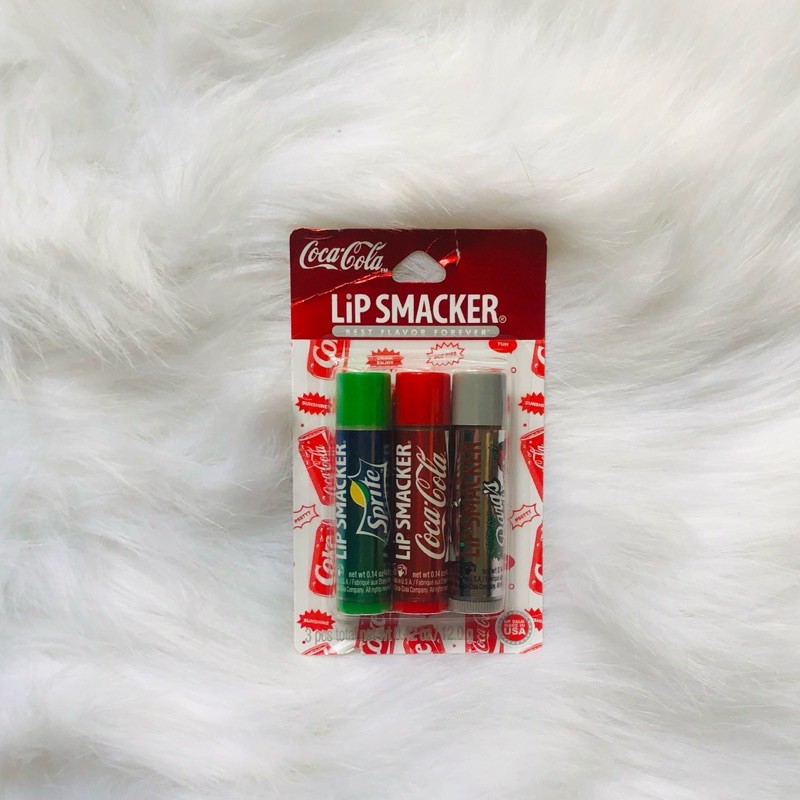 Son dưỡng Lip Smacker Coca vỉ 3 cây