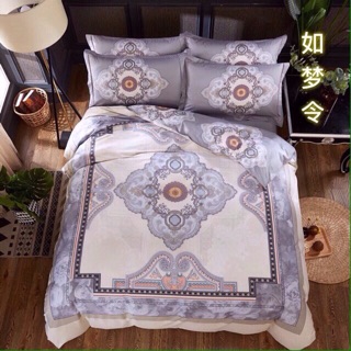 Bộ Chăn ga gối cotton Organic nhập khẩu
