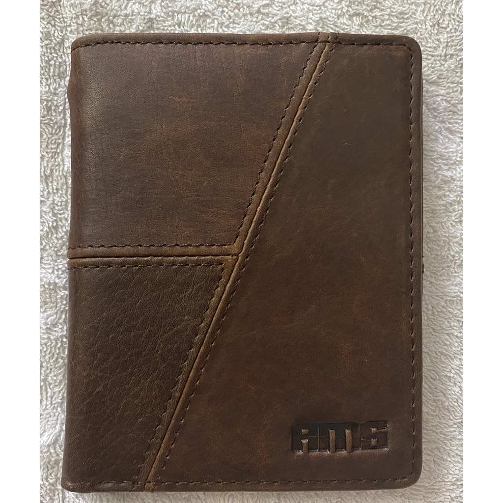 Ví nam da bò thật, bảo hành 1 năm, hoàn nếu phát hiện hàng không phải da thật