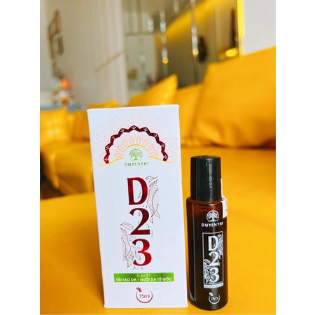 D23 Bách Y Sâm TÁI TẠO NUÔI DA TỪ GỐC ĐỈNH CAO 15ml
