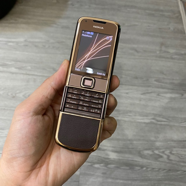 NGUYÊN ZIN, chính hãng, điện thoại cổ Nokia 8800 ate rose gold