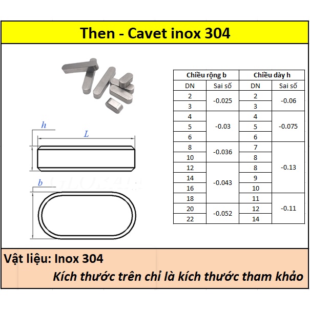 Thanh then bằng inox 304 5x5