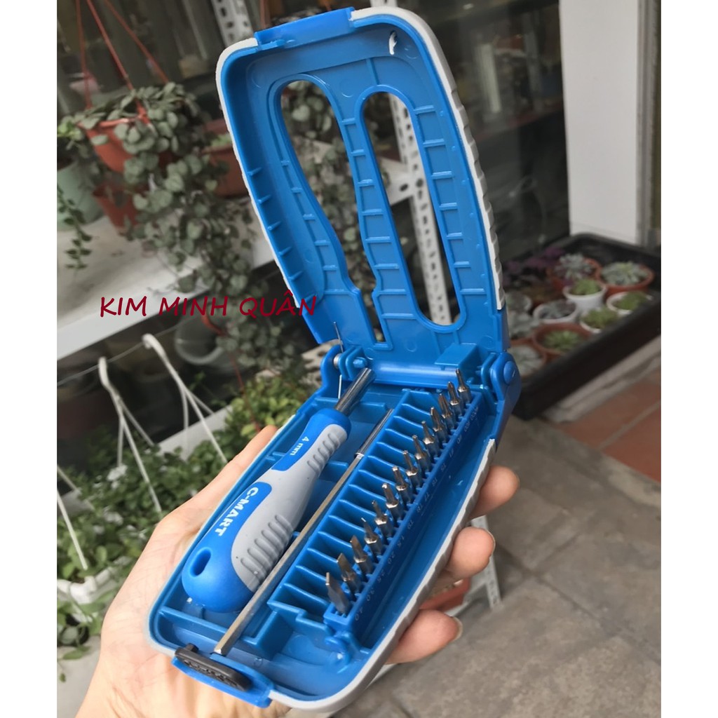 Bộ Tua Vít Điện Tử Cao Cấp 16 Chi Tiết C0027 CMART