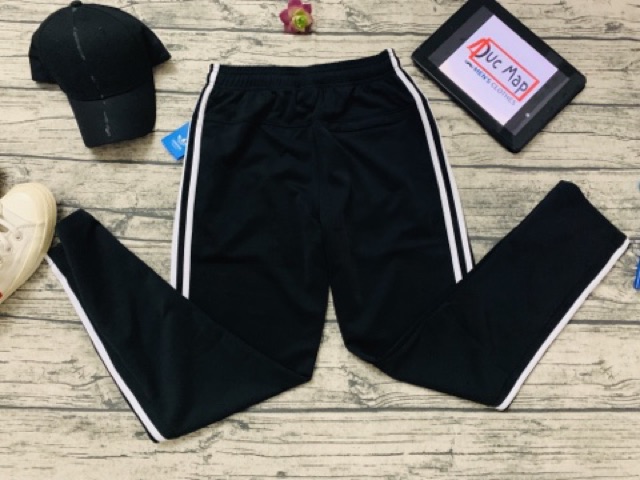 [GIÁ HUỶ DIỆT] Vải Xuất Dư da cá co giãn 4 chiều 3 sọc trắng ống nhỏ khoá kéo | BigBuy360 - bigbuy360.vn