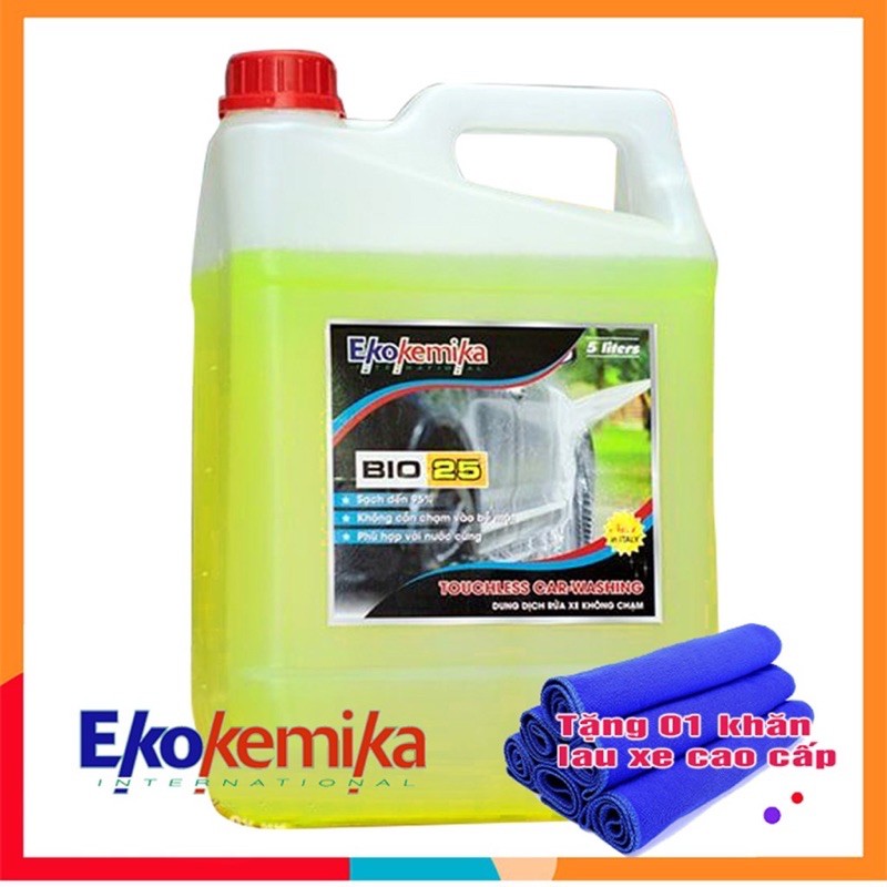 Dung dịch rửa xe không chạm Ekokemica Bio 2.5 - 5l