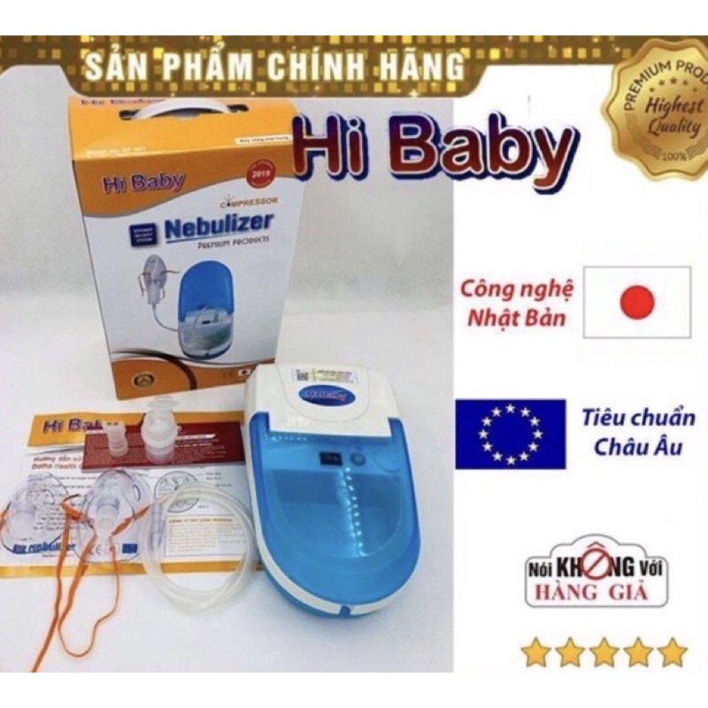 MÁY XÔNG KHÍ DUNG HIBABY BẢO HÀNH 5NĂM HÀNG CHÍNH HÃNG