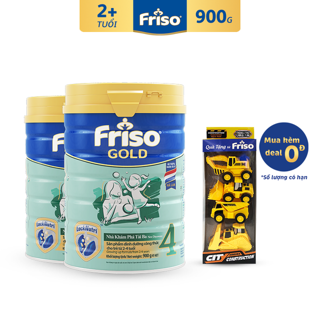 Combo 2 Lon Sữa Bột Friso Gold 4 (900G/Lon)