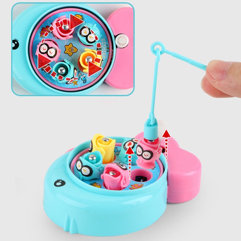 Bộ Đồ Chơi Câu Cá Nam Châm Mini Dành Cho Bé Từ 3 Tuổi