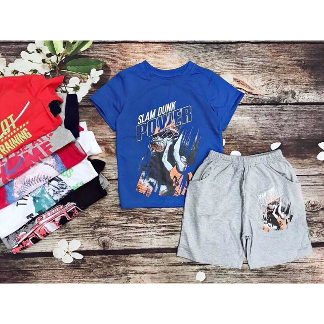 Combo bộ bé trai vnxk