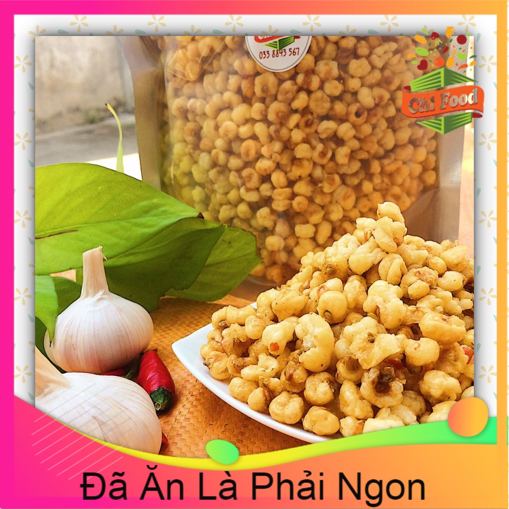 Combo 1KG Bắp Rang Mắm Ớt Giòn Tan Thơm Ngon Khó Cưỡng