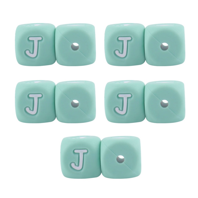 Bộ Hạt Silicone Xỏ Vòng Tay / Vòng cổ Thủ Công Dành Cho Mẹ Bỉm Sữa