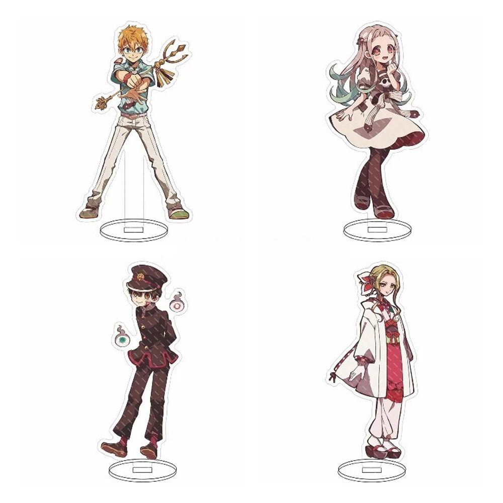 REBUY1 Mô Hình Nhân Vật Anime Bằng Acrylic Trong Suốt Hai Mặt Để Bàn Trang Trí