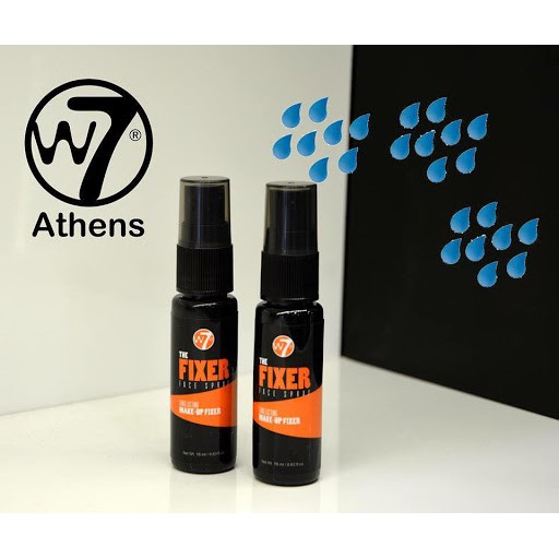 Xịt Khoáng Giữ lớp trang điểm W7 The Fixer Makeup Face Spray