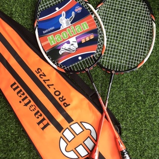 Vợt cầu lông loại xịn  7725-7728 siêu nhẹ Tặng quả cầu + bao đựng+ cầu đá (1 Đôi)