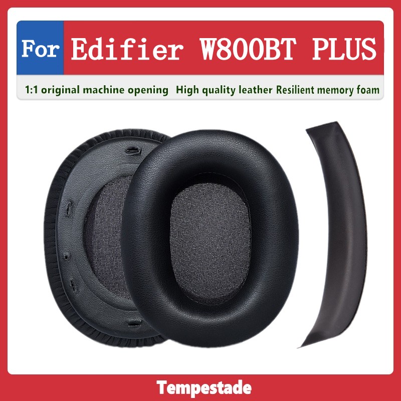 Đệm Xốp Da Lúa Mì Bọc Đầu Tai Nghe Cho Edifier W800BT PLUS