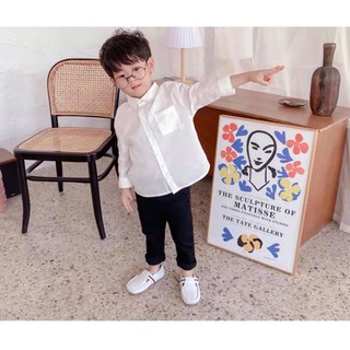 Áo sơ mi trắng xuất Hàn