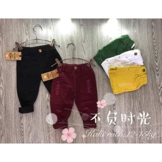 Quần kaki xước
