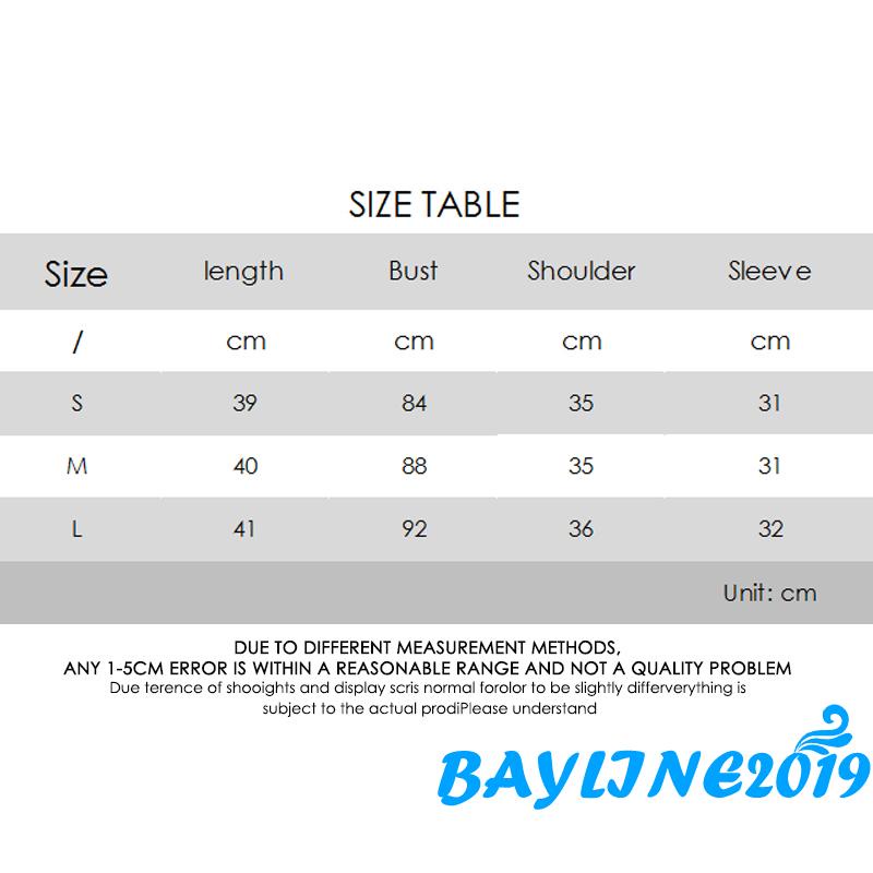 Bay-Women Summer Bandage Shirt, Ruffled Solid Color V-neck Puff Sleeve Patchwork Crop Tops