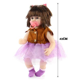 Búp Bê Em Bé Sơ Sinh Bằng Silicon 16 "42Cm
