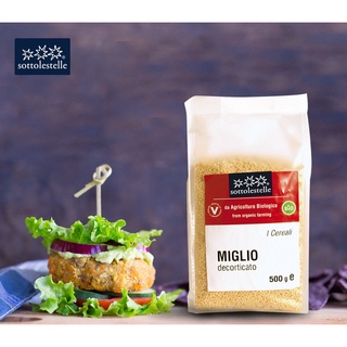 Hạt kê hữu cơ đã bóc vỏ sottolestelle - 500g