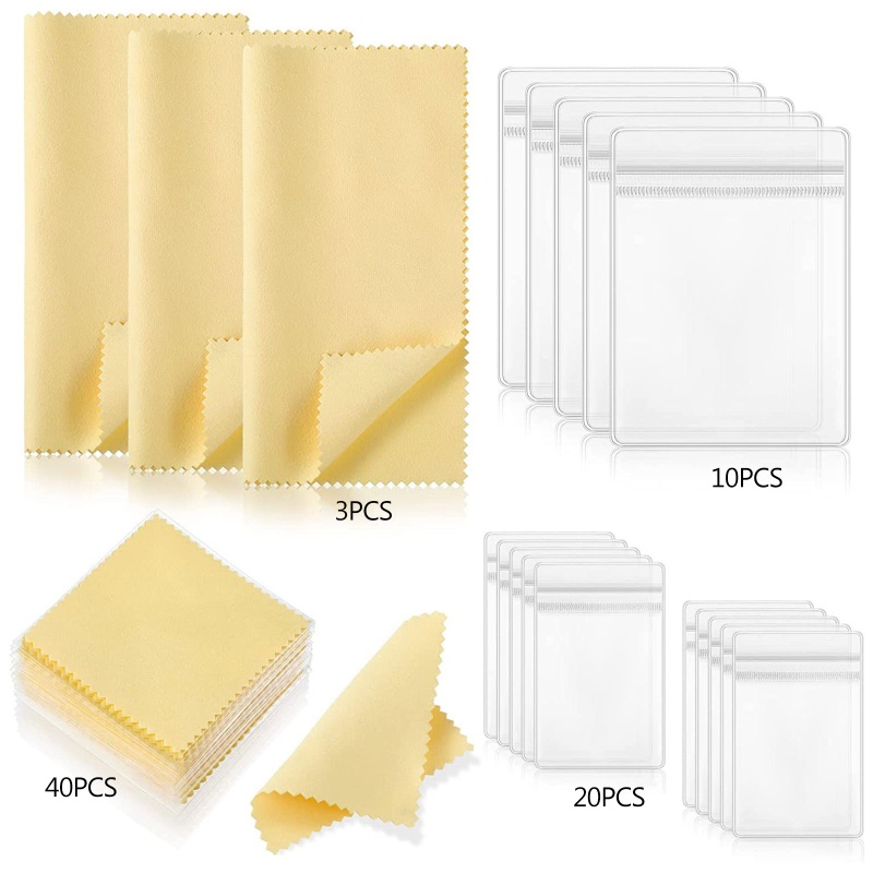 Set 73 Túi Nhựa Trong Suốt Đựng Trang Sức