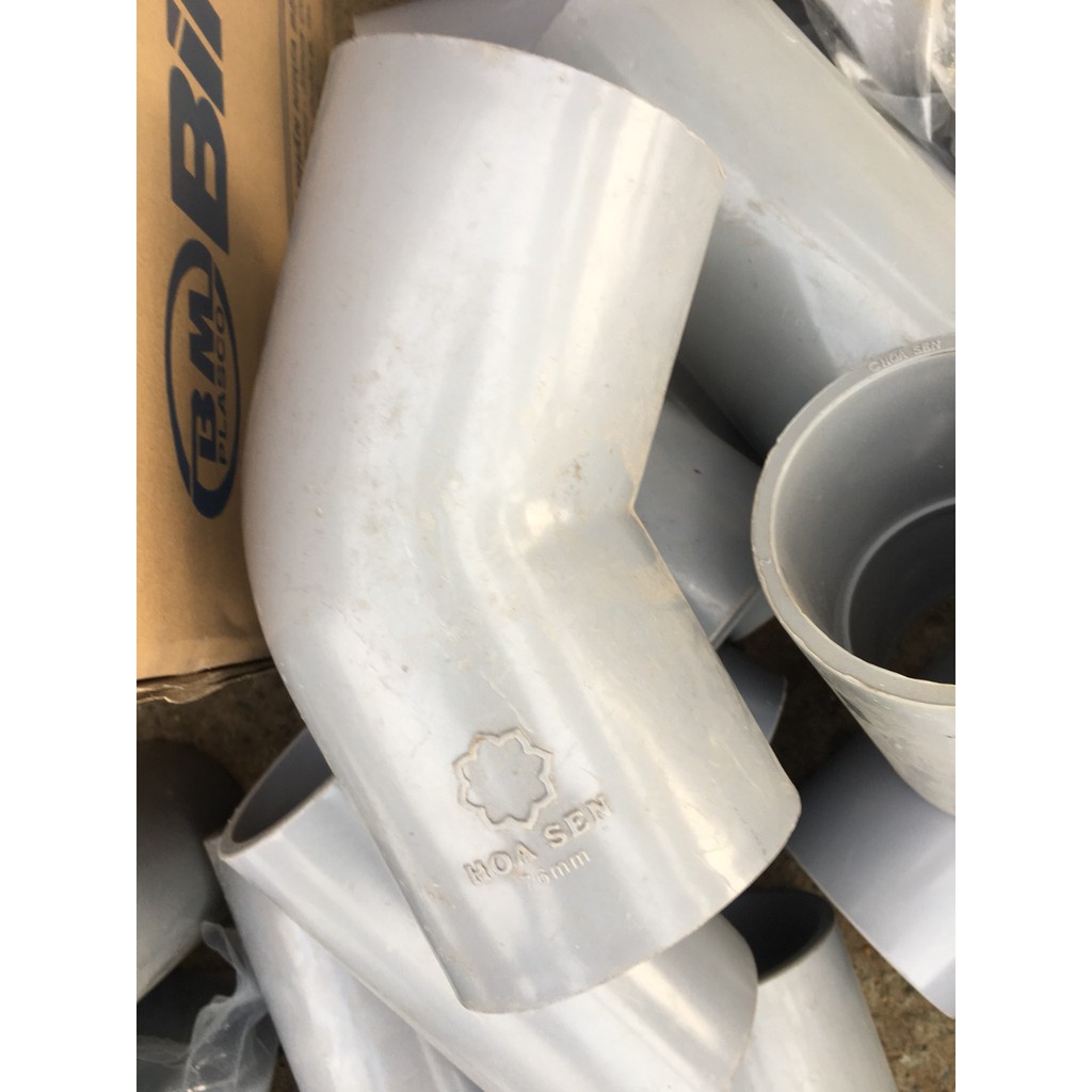 Phụ kiện ống nhựa PVC 76 HS (Co, nối, Tê, Lơi,.)