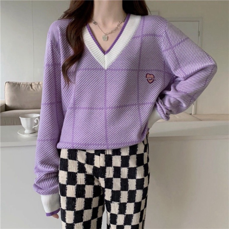 Áo Len,Áo Len Nữ Hàn Quốc Hàng Dệt Kim form chuẩn cực xinh cho chị em Hàng Mới Hàng New | BigBuy360 - bigbuy360.vn