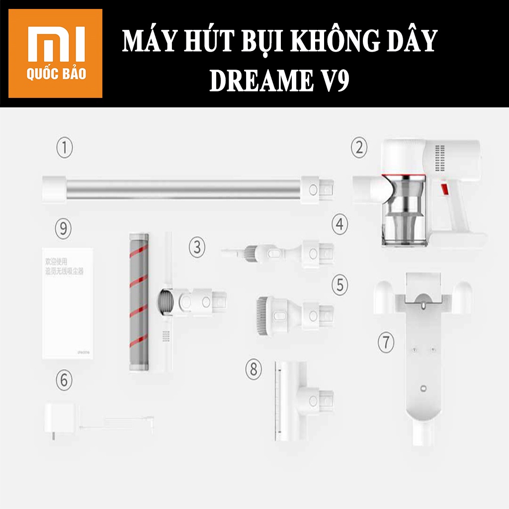 Máy hút bụi không dây đa năng Dreame V11/ V9