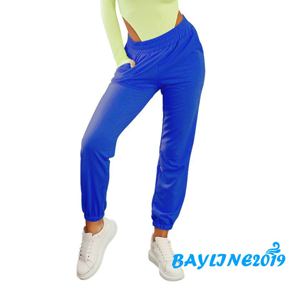 Quần Thun Dài Lưng Thun Tập Yoga Cho Nữ