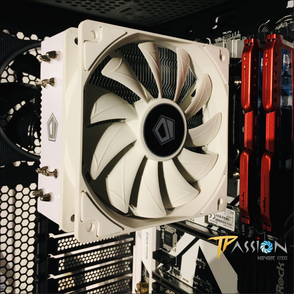 Tản nhiệt khí CPU ID-Cooling SE-224-XT WHITE | SE-224-W - chính hãng BH 24 tháng, Toàn trắng, hiệu năng cao